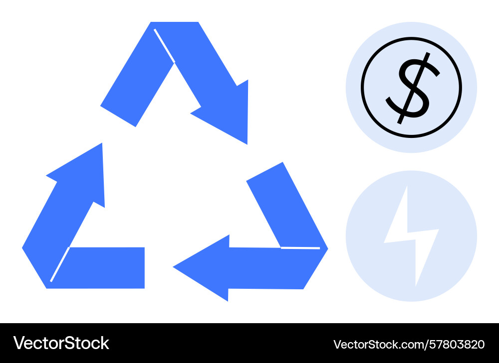 Efficient resource management highlighted by Efficient resource management highlighted by vector image