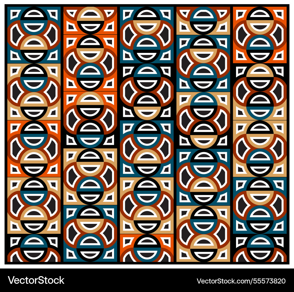 Geometric shape print design Geometric shape print design vector image