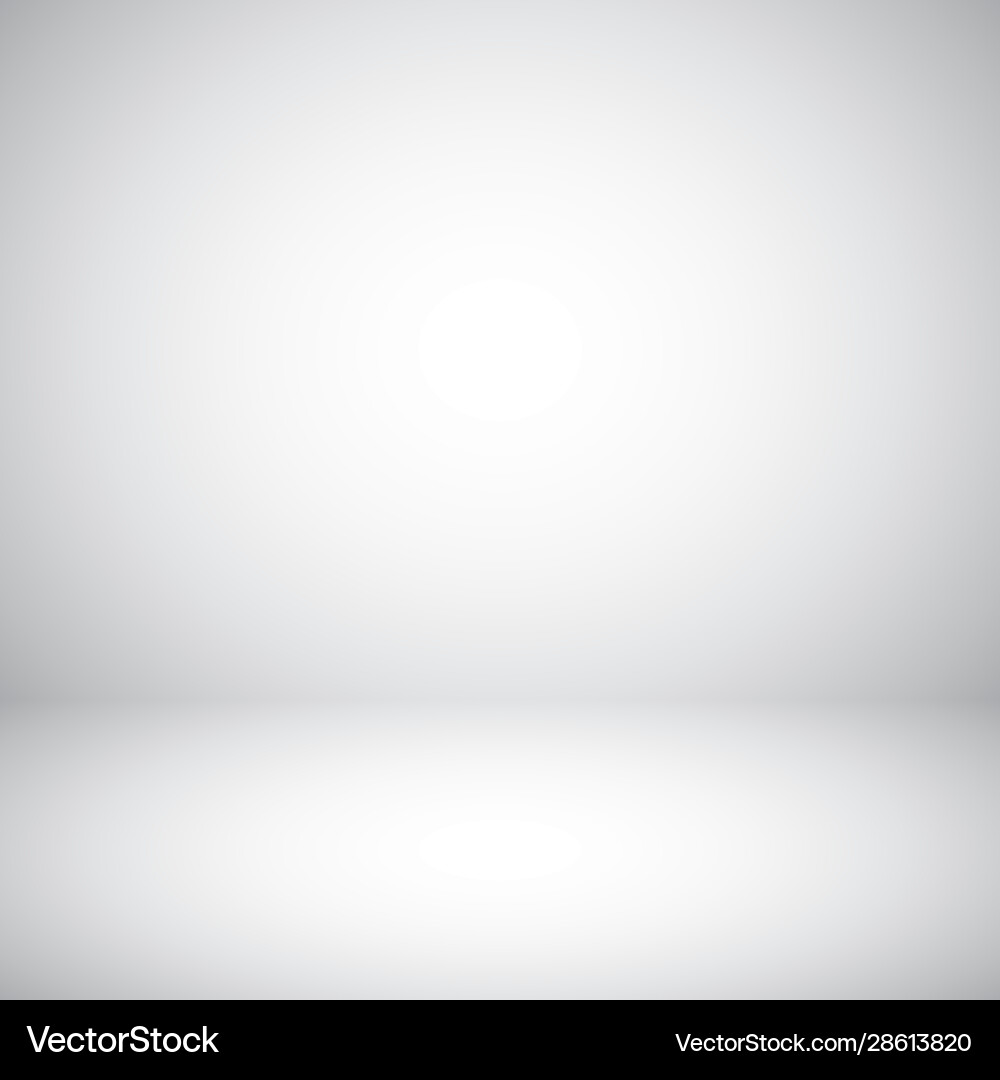 Gray Studio Backdrop - Empty Space vector image