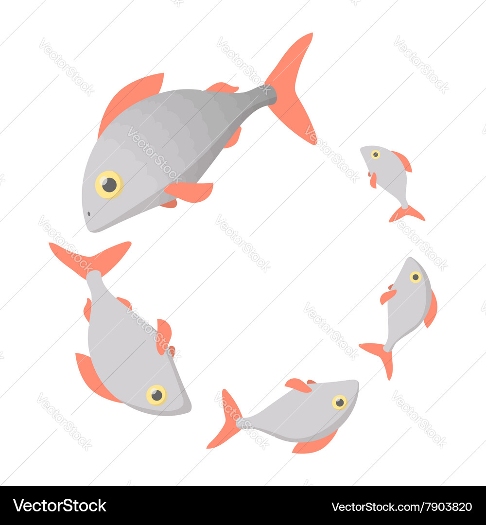Loading process circular icon cartoon style vector image