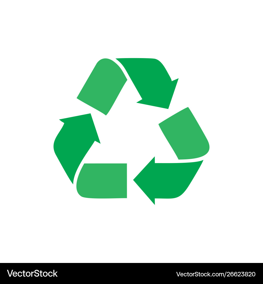Recycle icon for app web design Recycle icon for app web design vector image