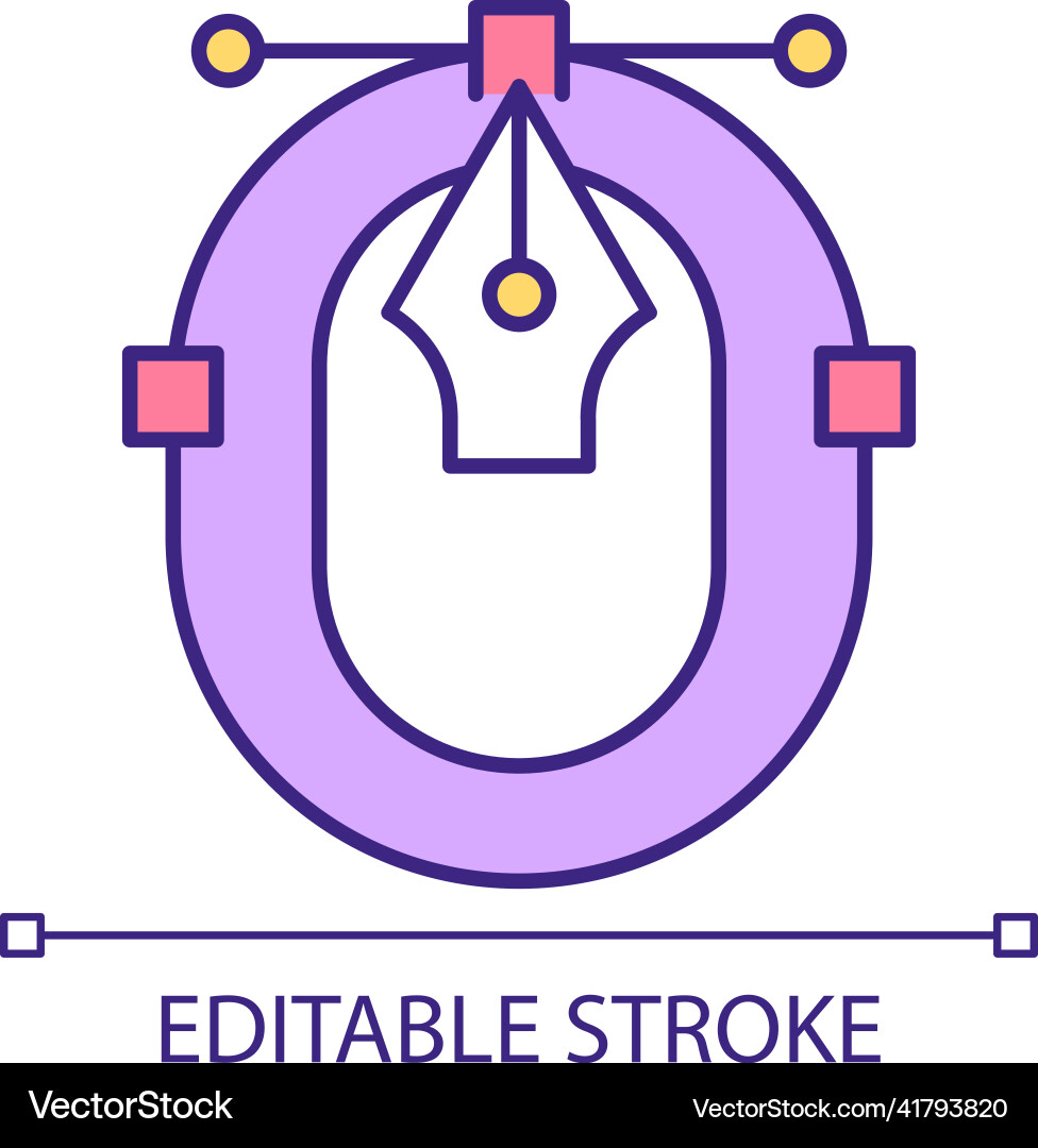 Using fonts in web design rgb color icon Using fonts in web design rgb color icon vector image