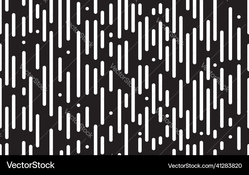 White Rounded Line Transition Pattern vector image