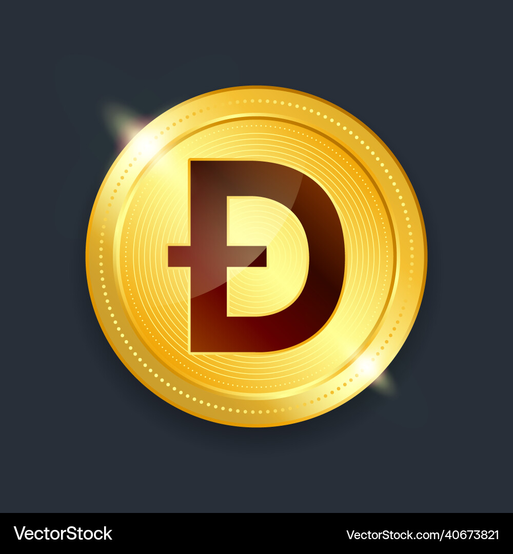 Crypto currency digital payment system blockchain vector image