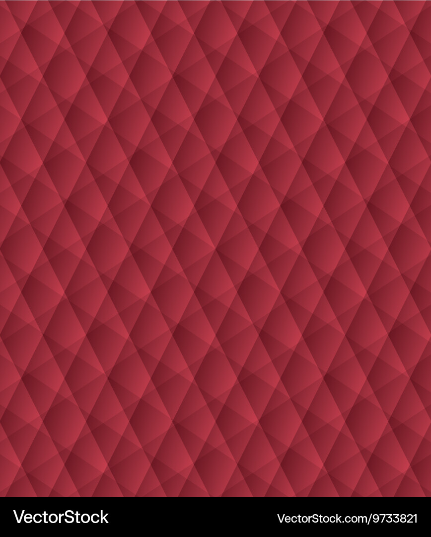 Red Geometric Abstract Pattern Vector Image