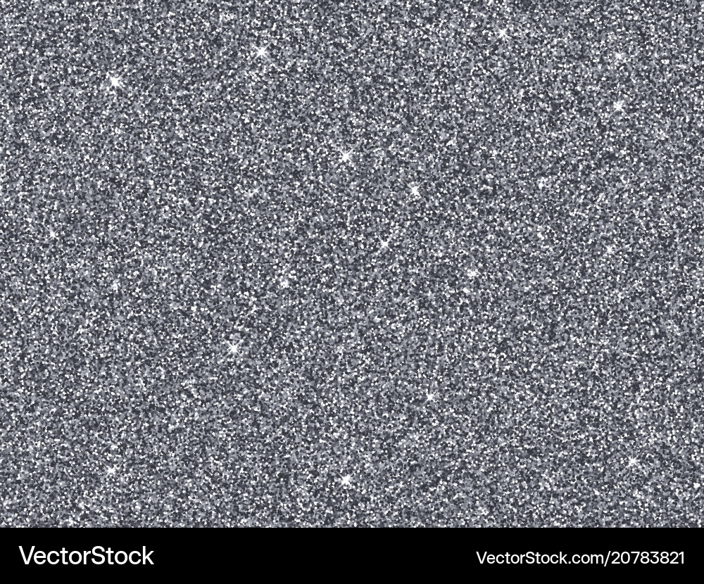 Silver Glitter Background Royalty Free Vector Image