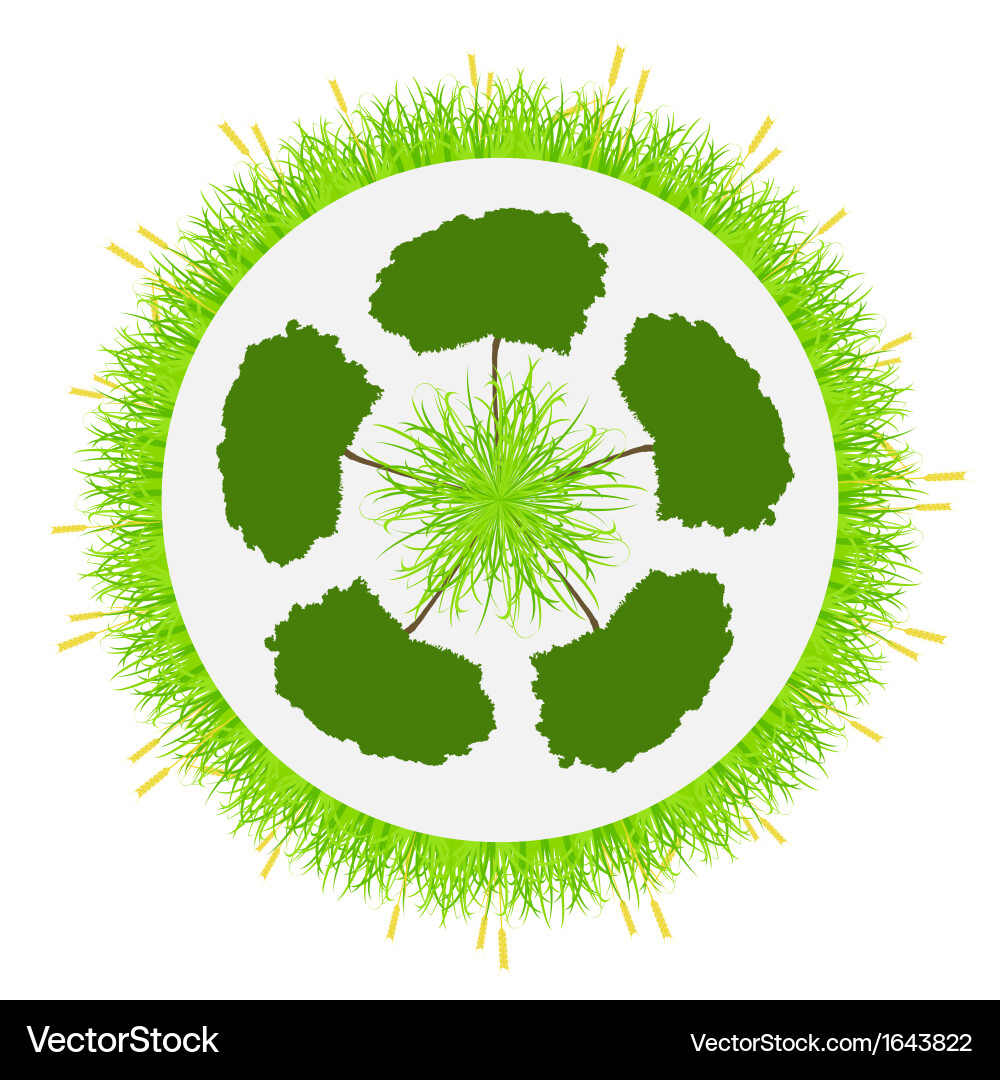 Environment abstract background vector image