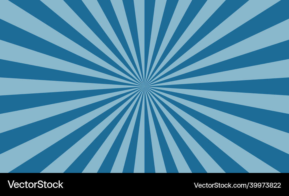 Rays background in retro style Vector Image