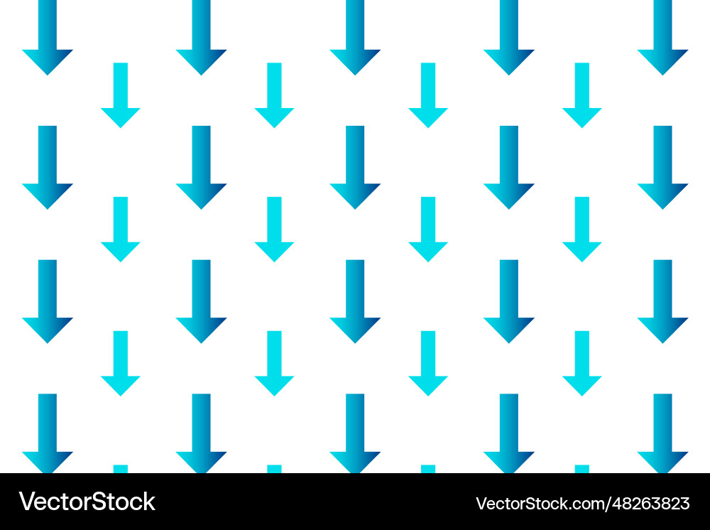 Abstract long arrow pattern background vector image