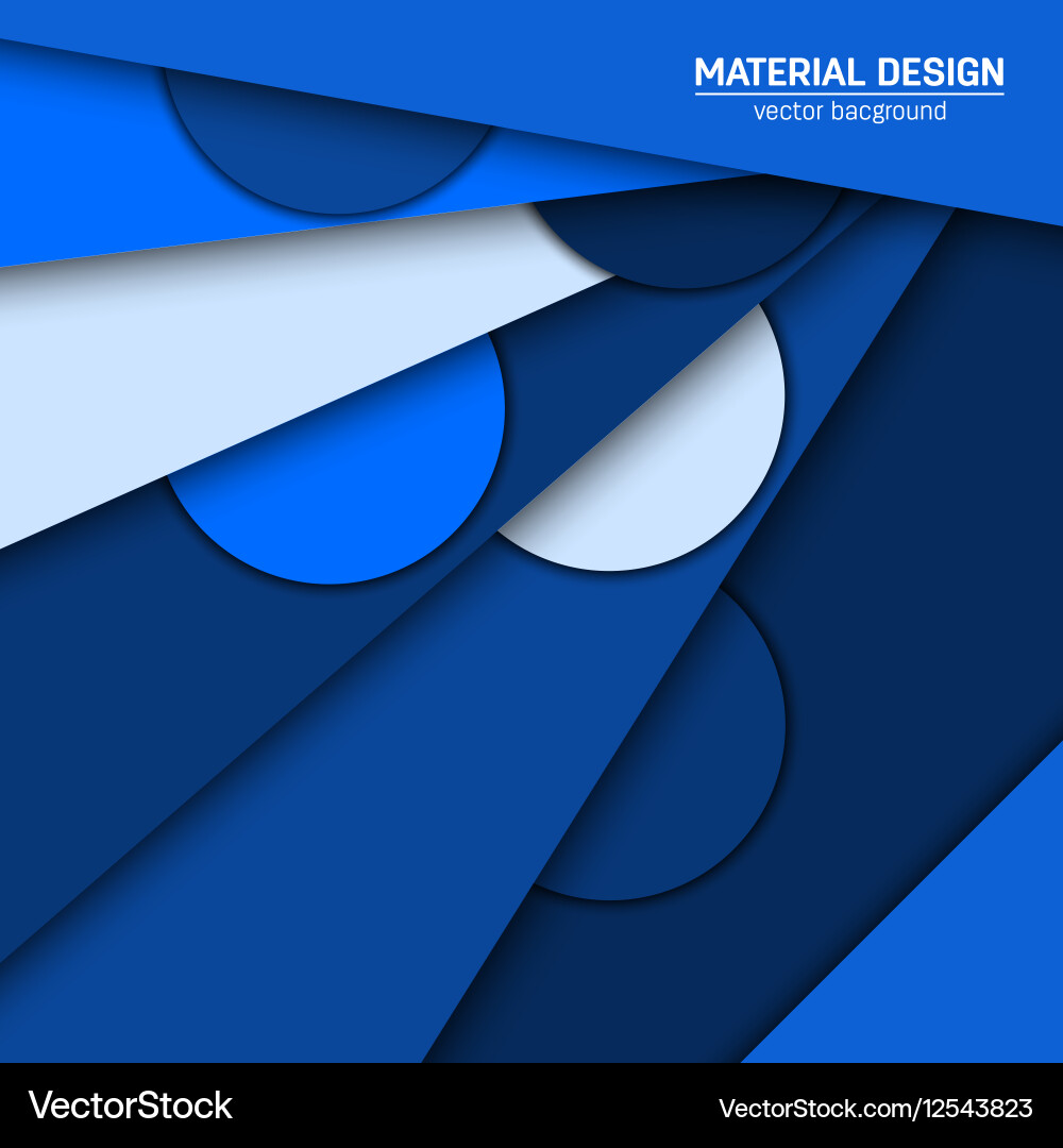 Material design background abstract vector image