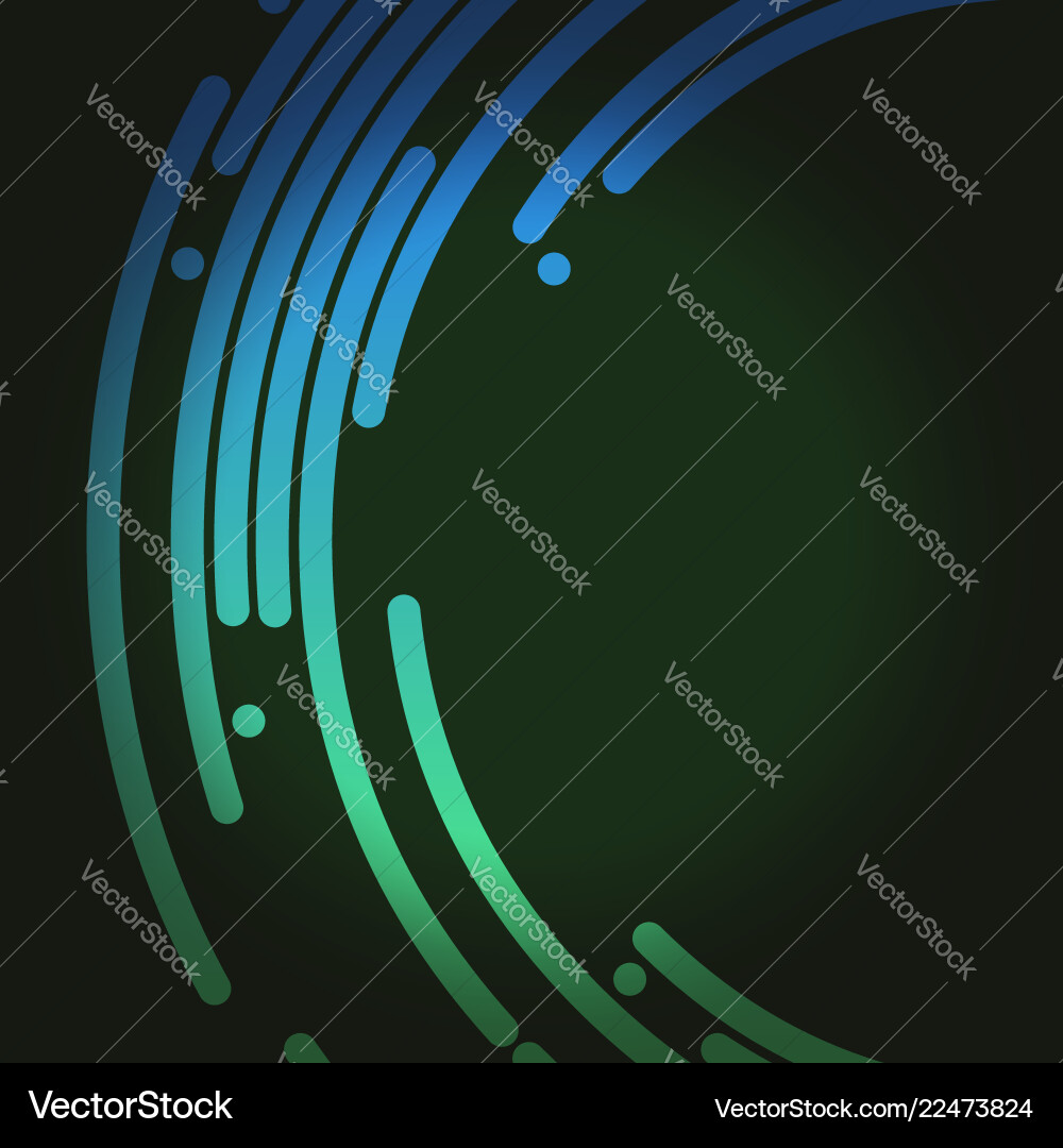 Abstract colorful line background vector image