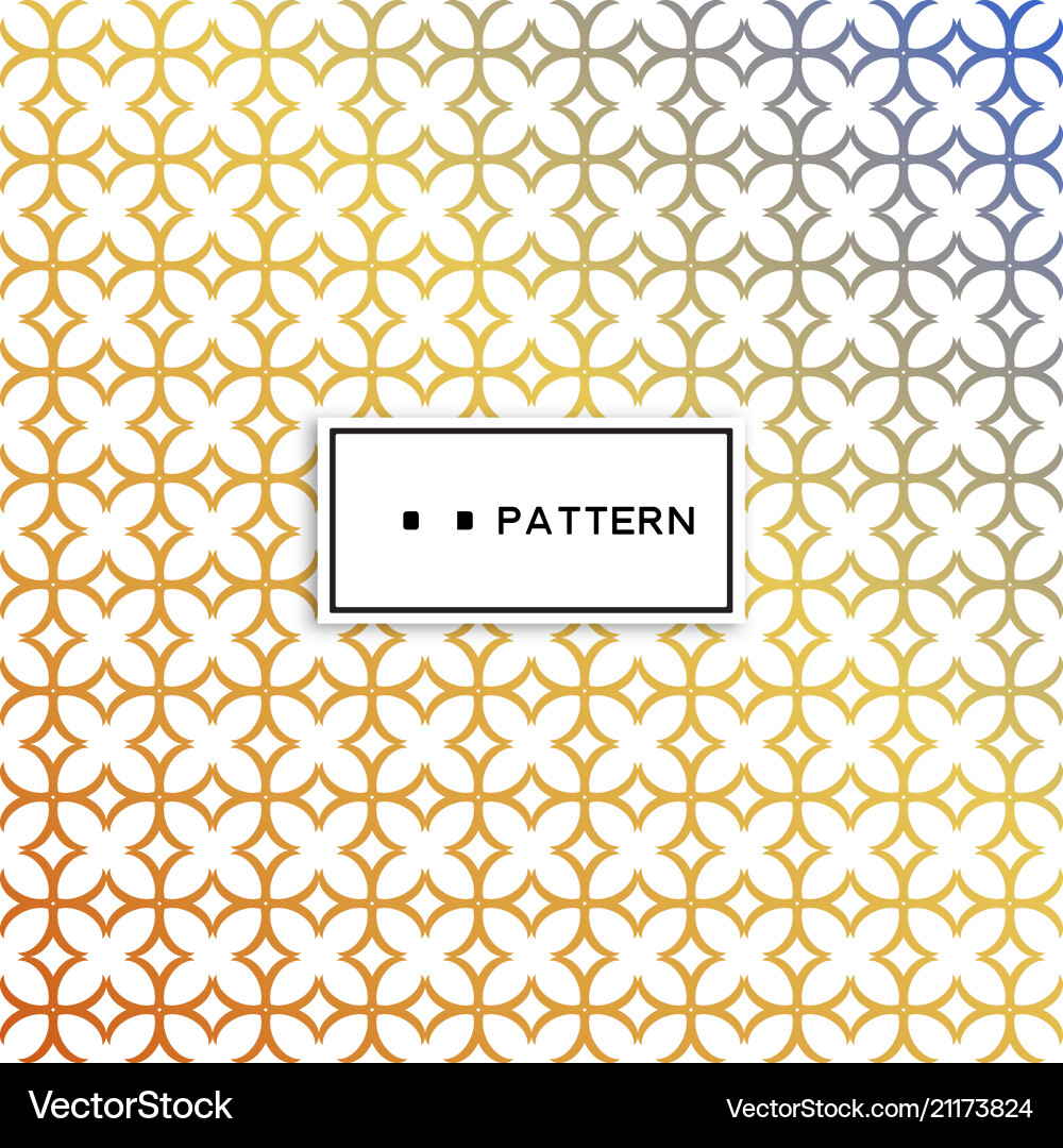 Abstract geometric pattern with lines rhombuses Vector Image