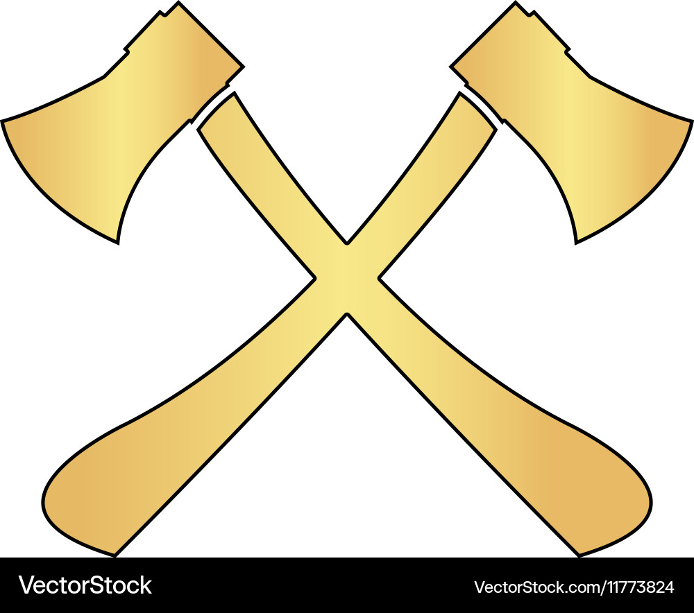 Two axes computer symbol Vector Image