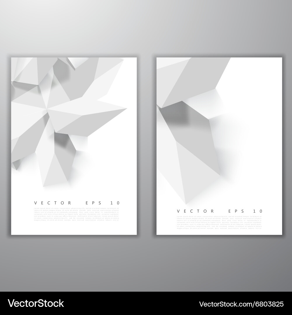 Background abstract polygon triangle Vector Image
