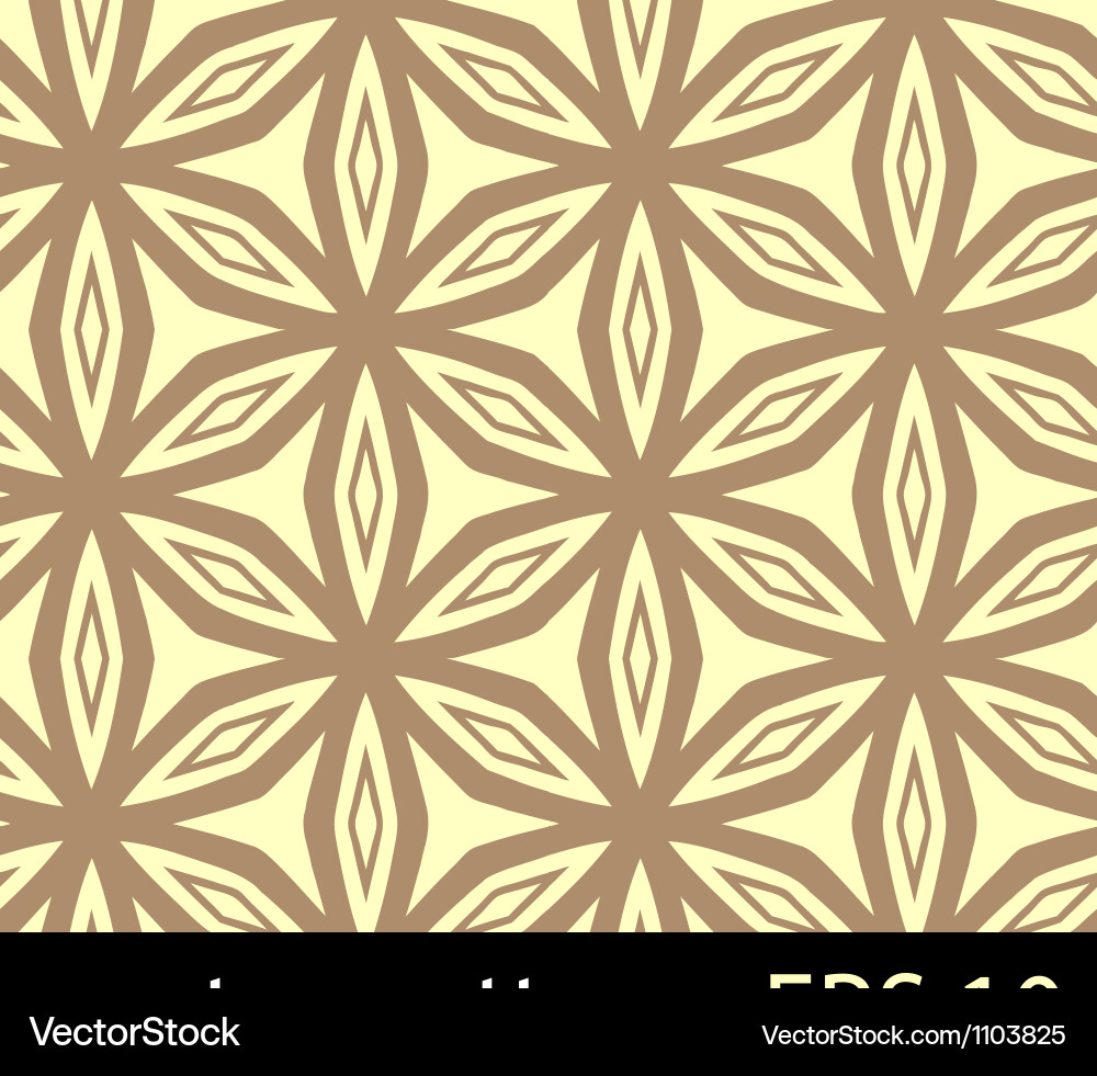 Floral Damask Pattern Vector Image