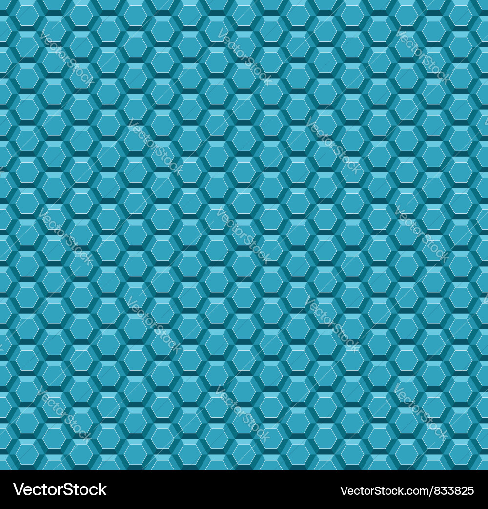 Honeycomb Seamless Pattern Vector Image