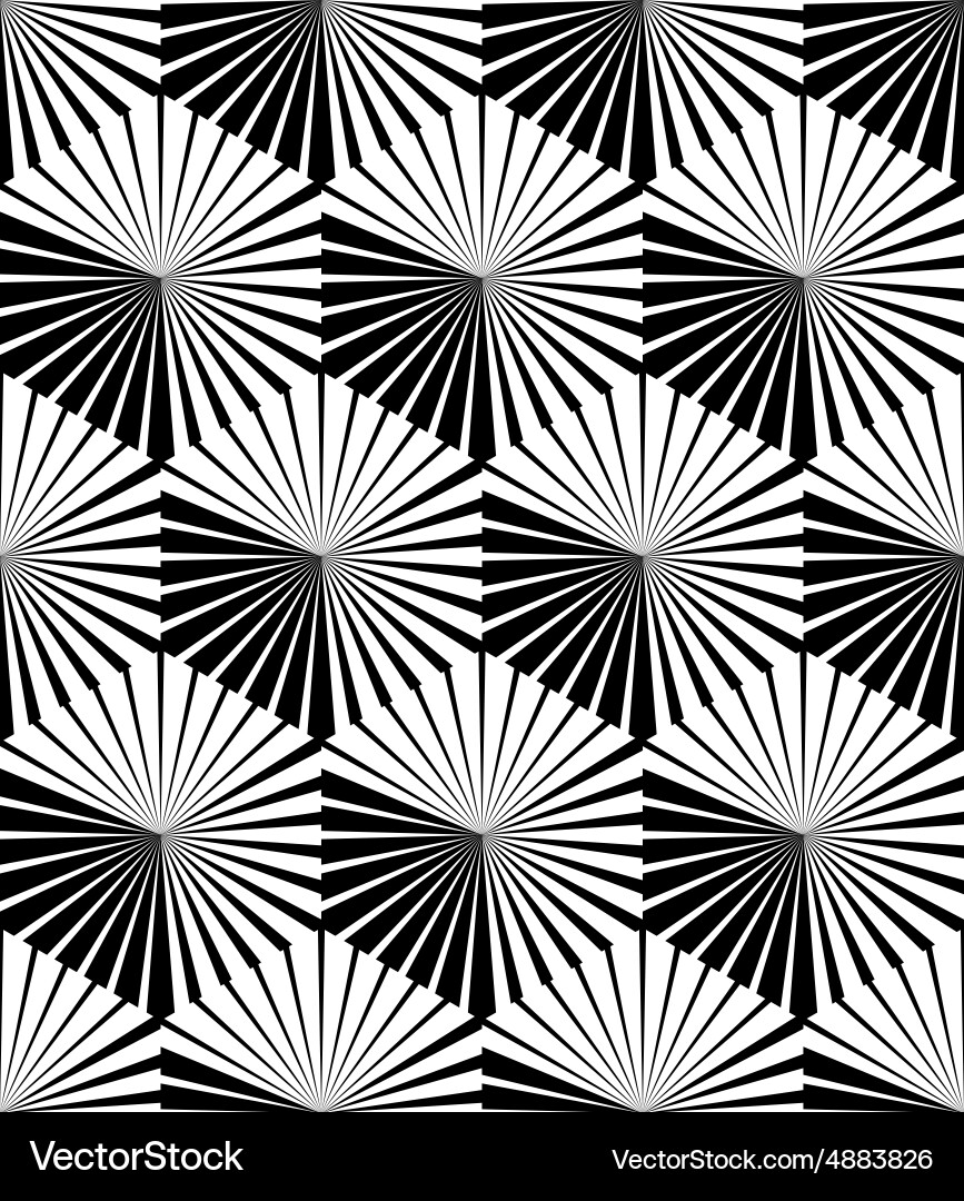 Continuous monochrome pattern decorative abstract Continuous monochrome pattern decorative abstract vector image