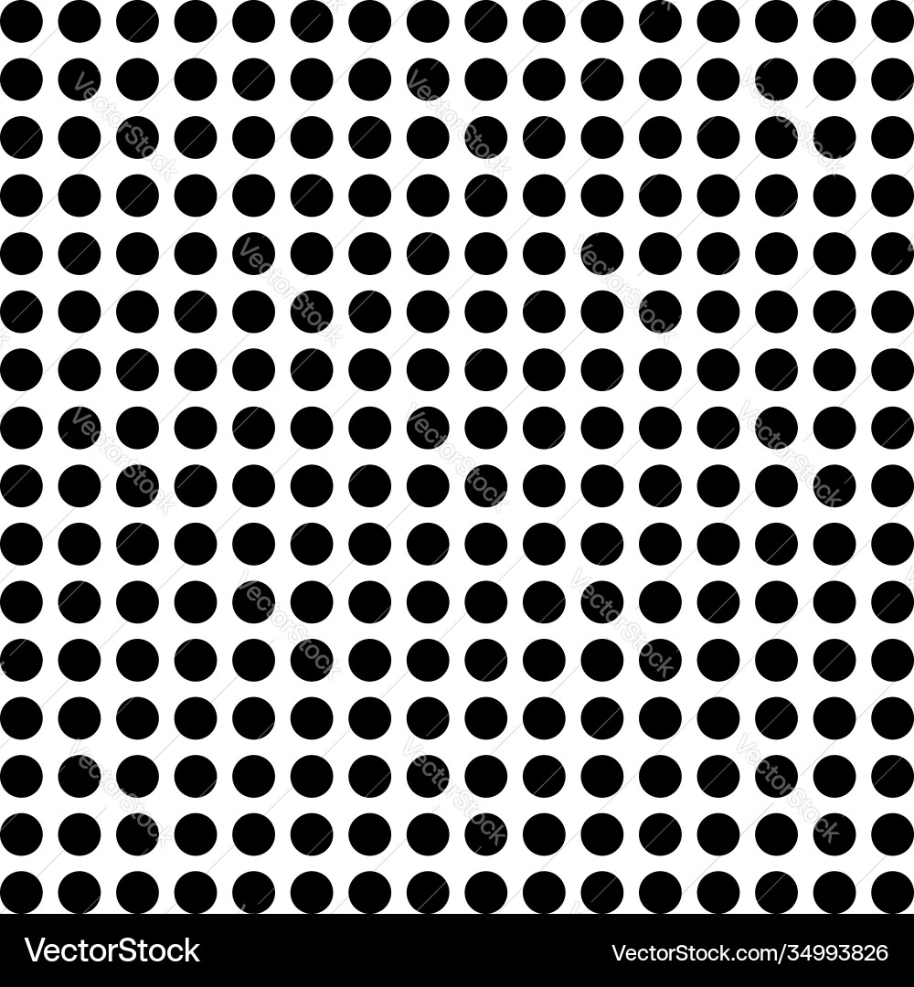 Repeatable dots circles spots seamless pattern Vector Image