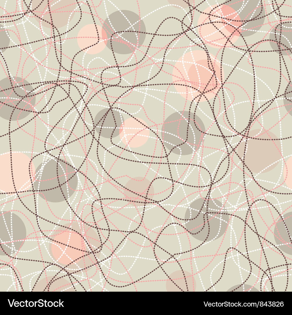 Seamless abstract pattern template for design Vector Image