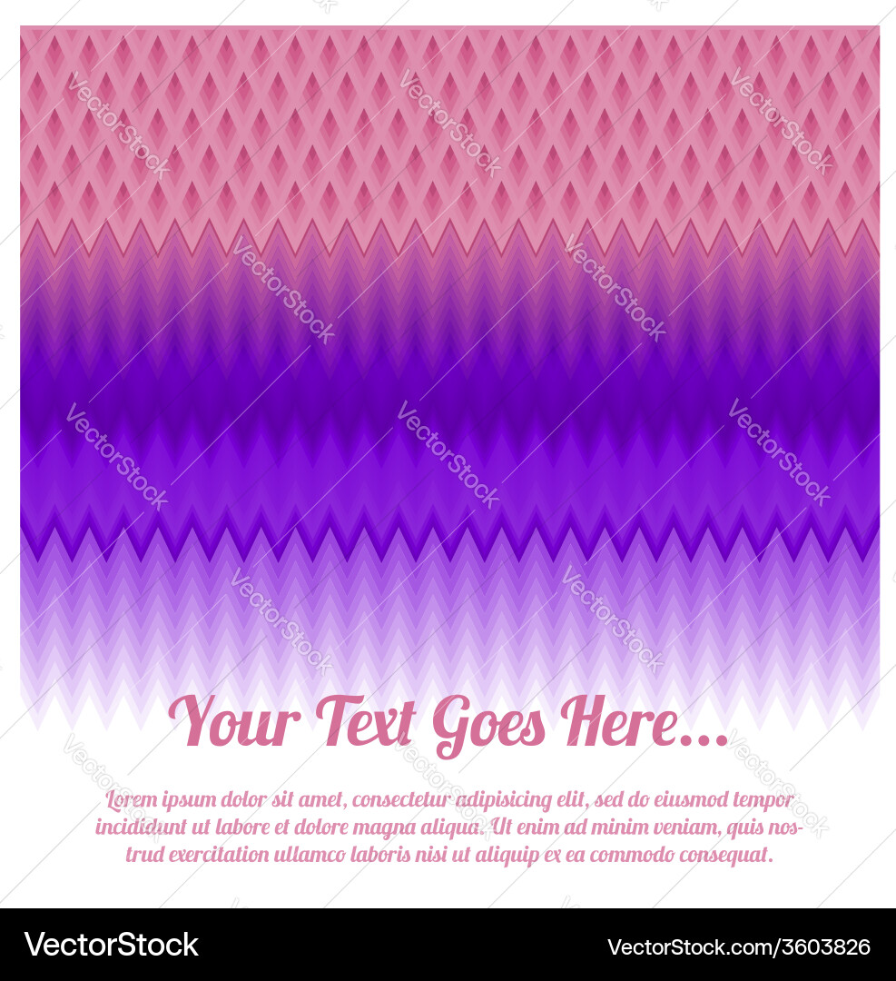 Zigzag background eps10 vector image