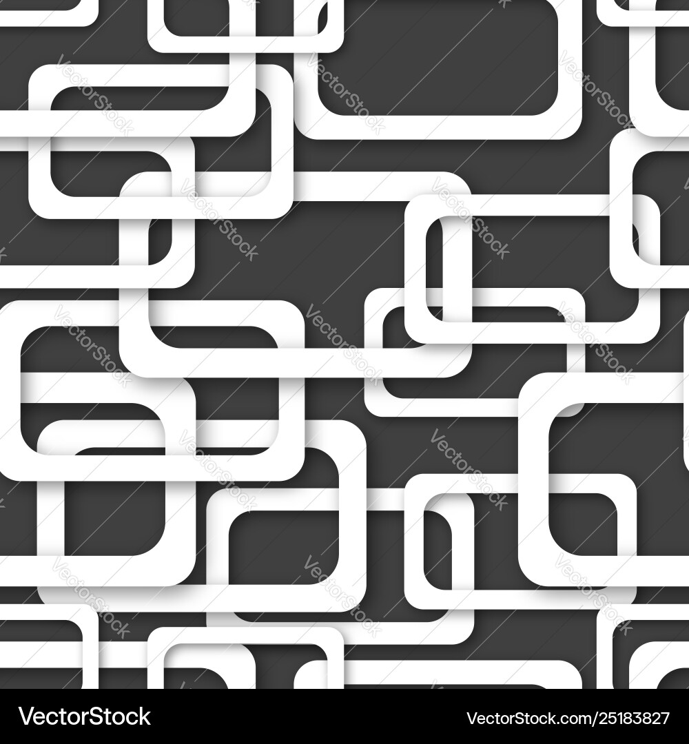 Abstract Rectangular Frame Pattern vector image