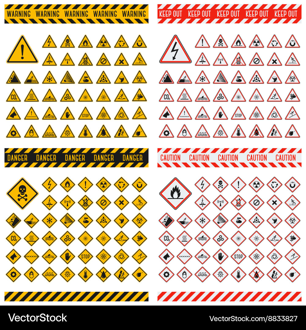 Triangle Warning Sign Vector Images (over 29,000)