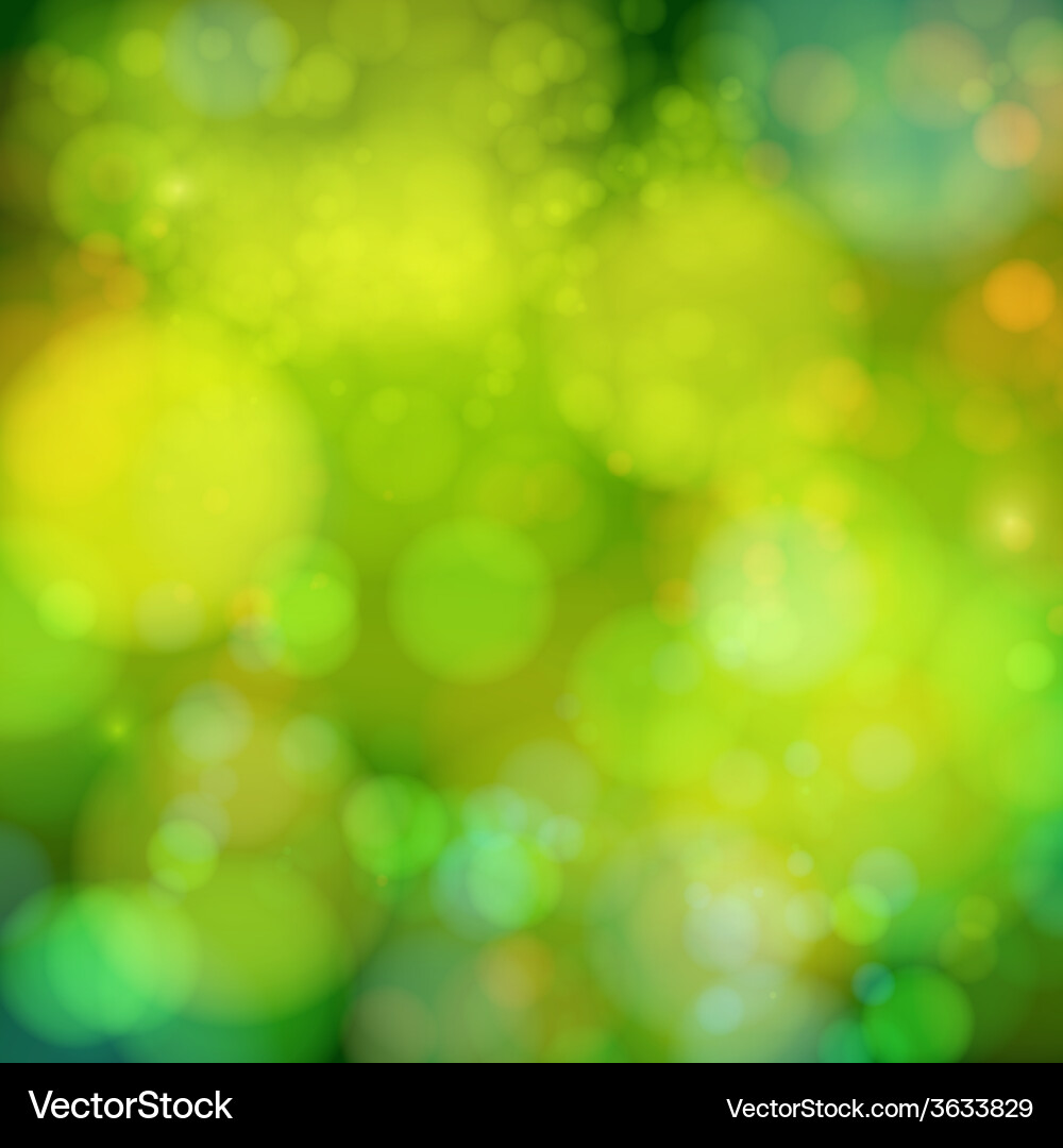 Soft blurry background with bokeh effect vector image