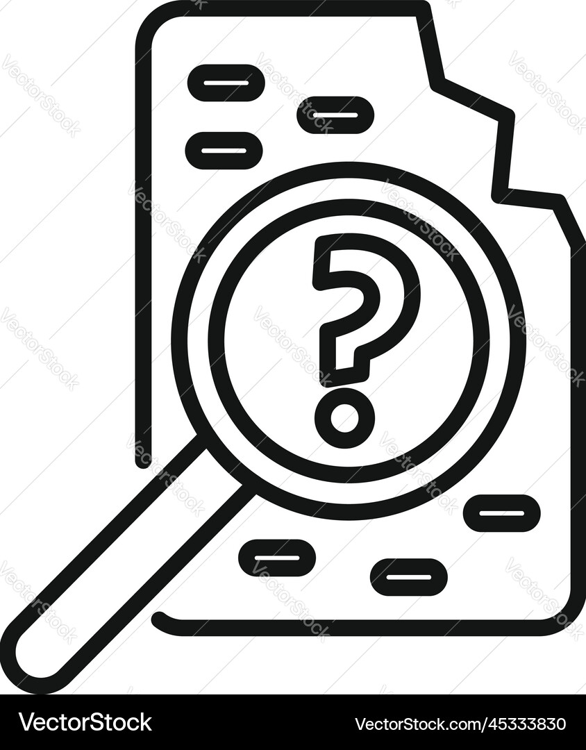 Data cipher icon outline encryption Data cipher icon outline encryption vector image
