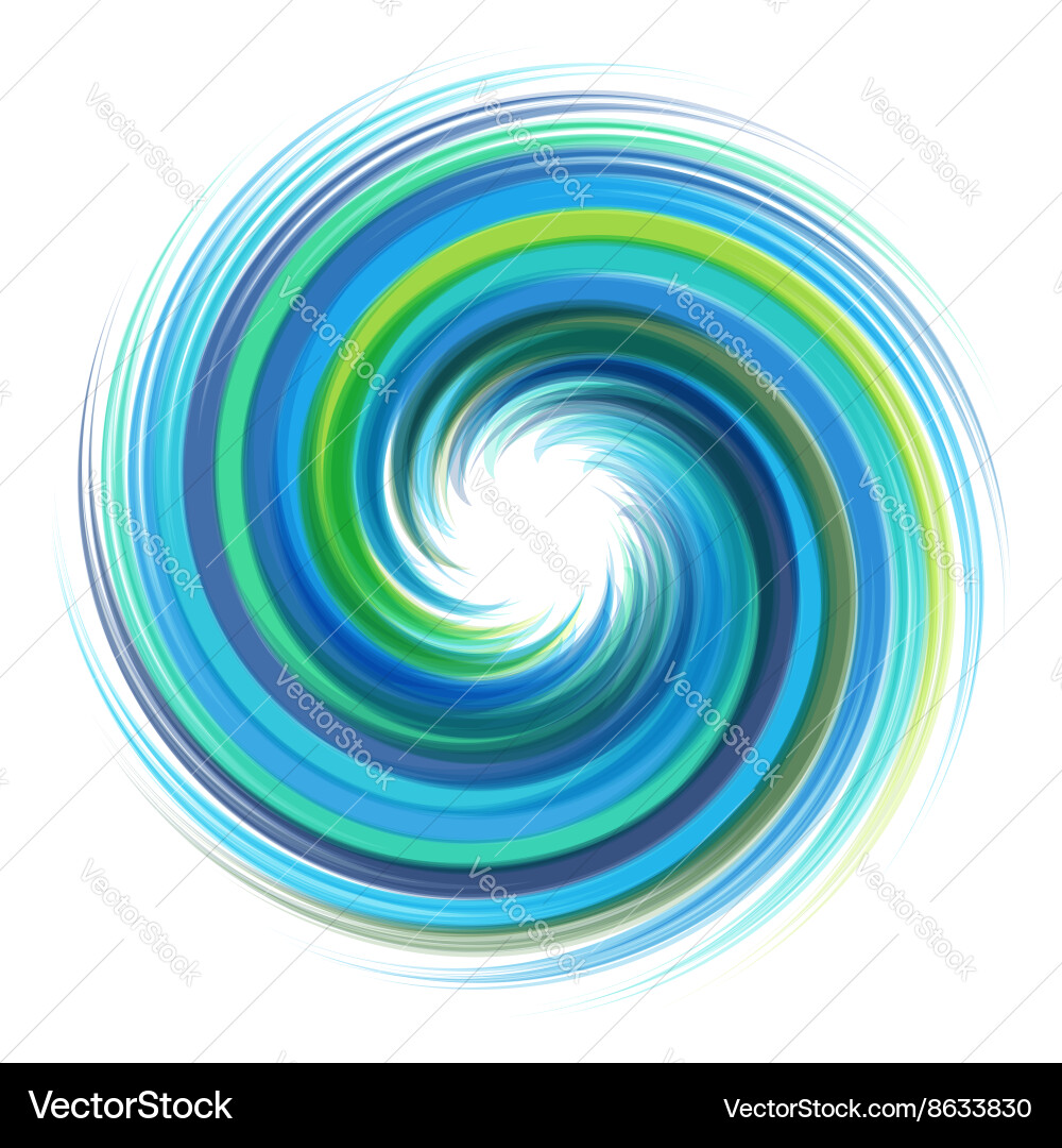 Dynamic Flow Swirl Background vector image