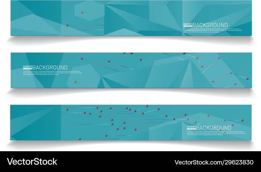 Set abstract banner background design template Set abstract banner background design template vector image
