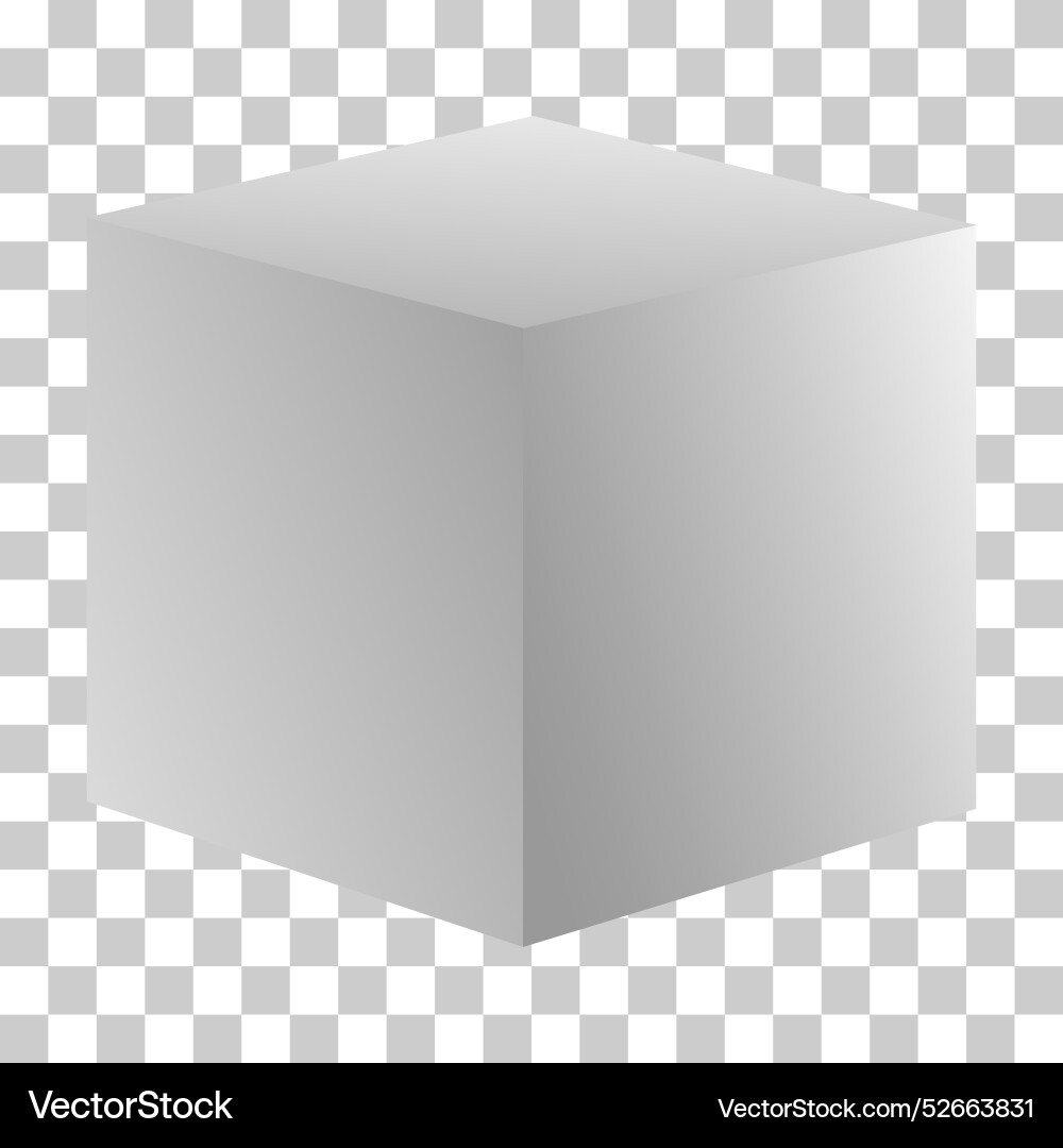Isometric cube design web modern concept icon Isometric cube design web modern concept icon vector image
