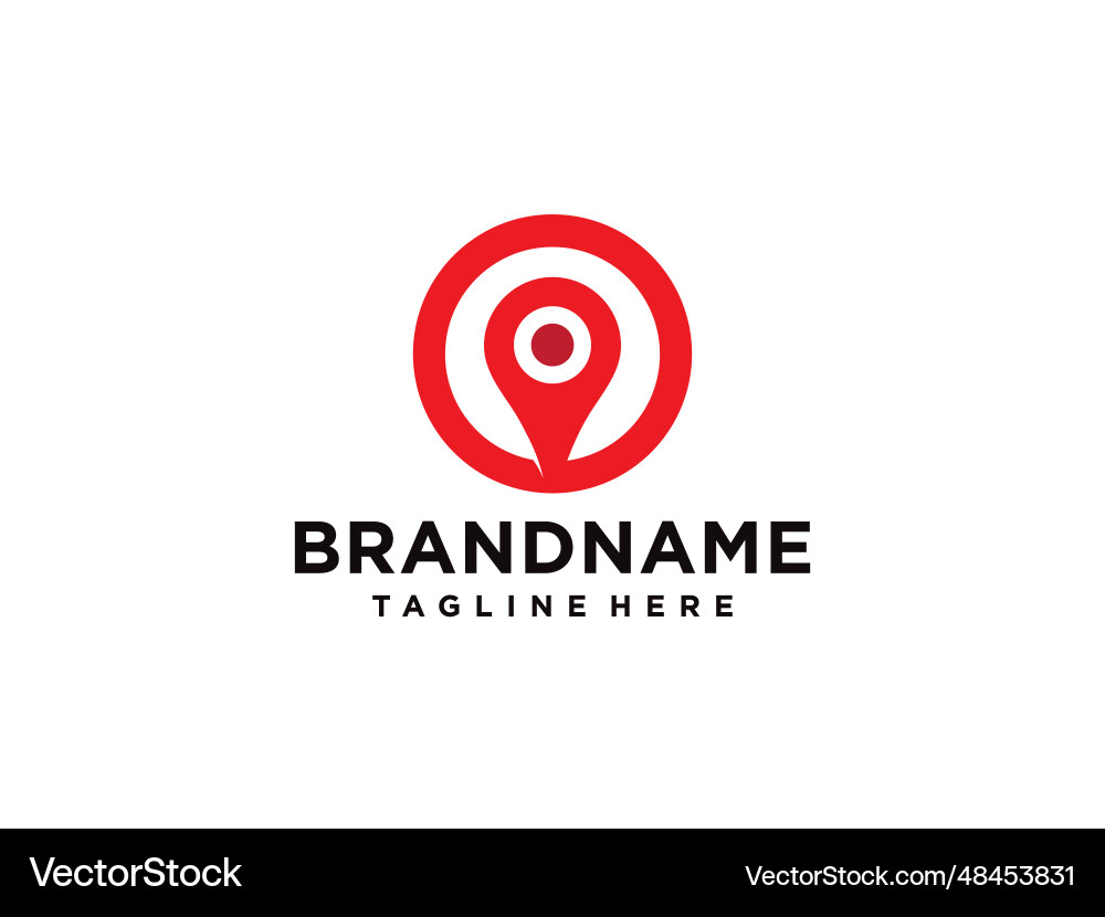 Mark logo location iconmap for maps google Mark logo location iconmap for maps google Vector Image