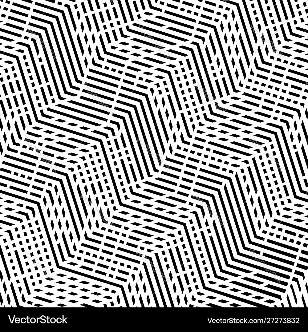 Abstract geometric mesh grid pattern Vector Image