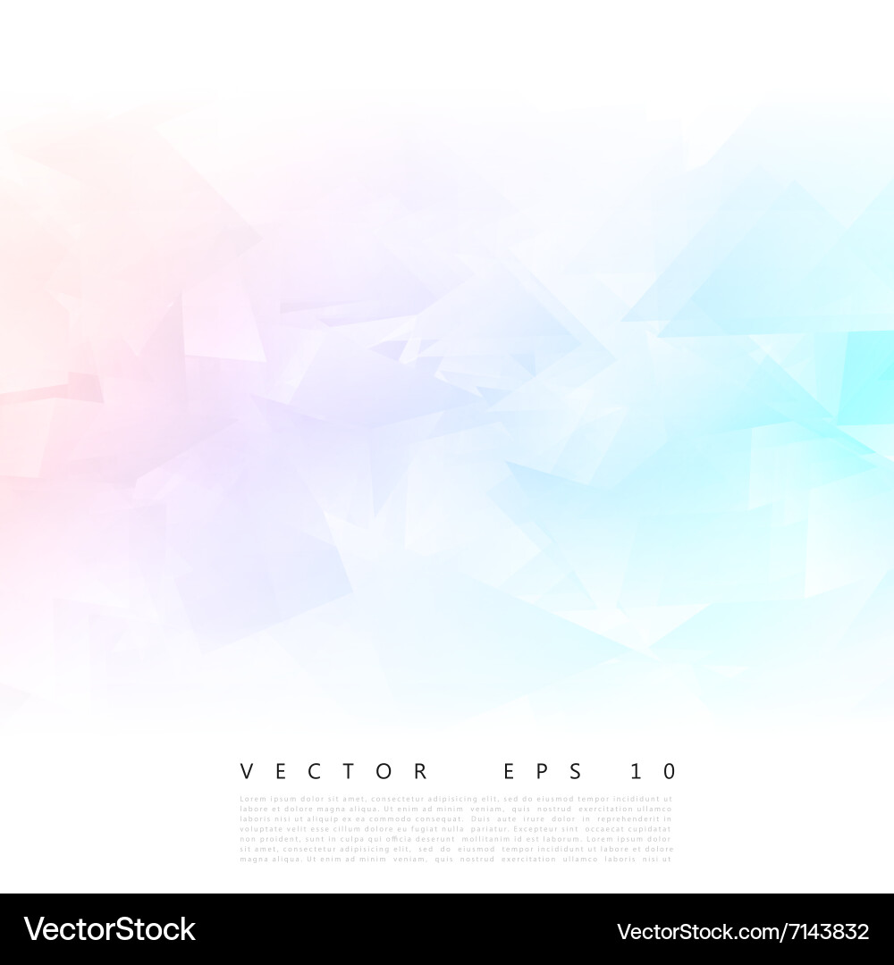 Abstract geometric shape from gray triangle vector image