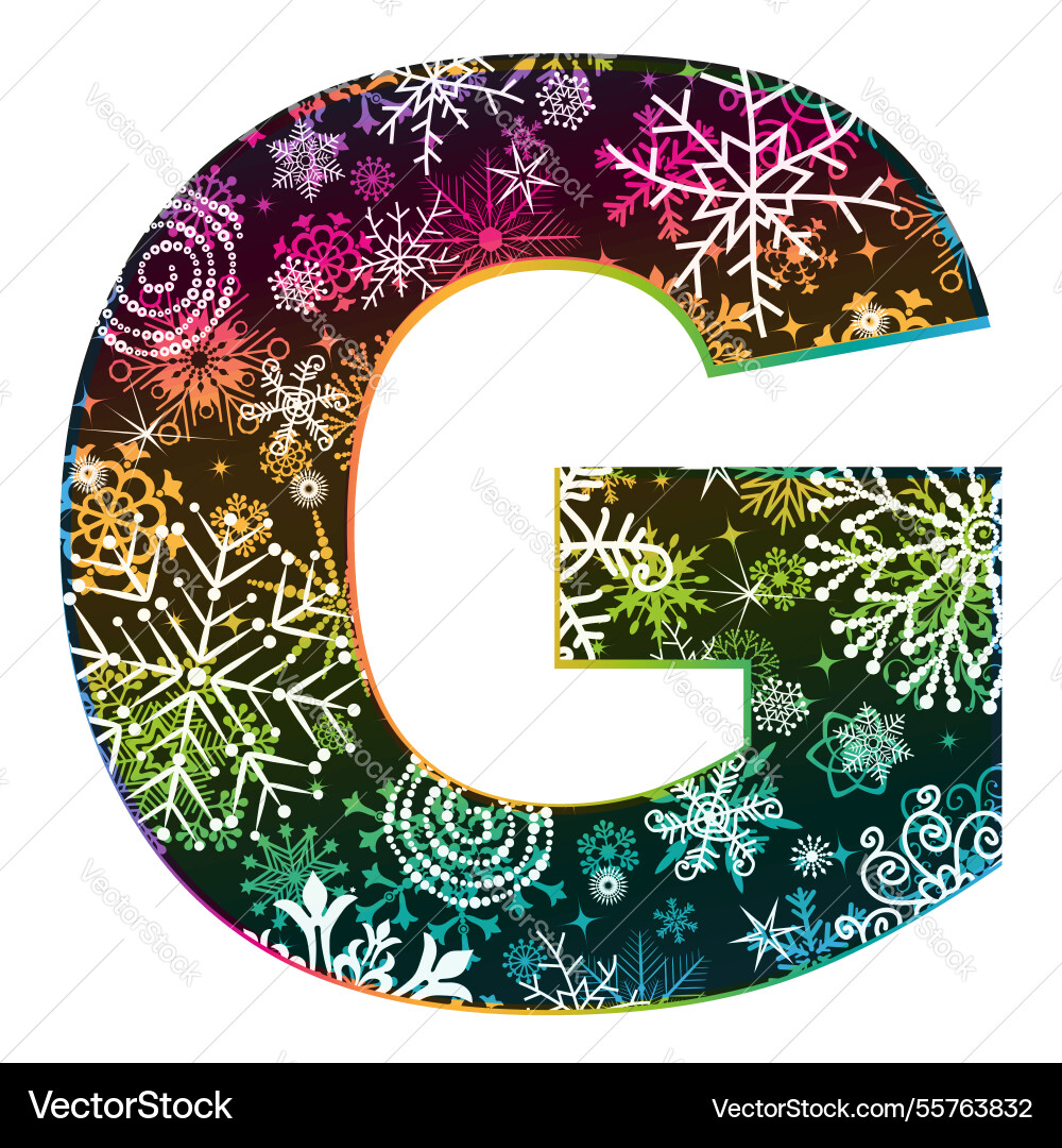 Bildbrief des englischen Alphabets Bildbrief des englischen Alphabets Vektorbild
