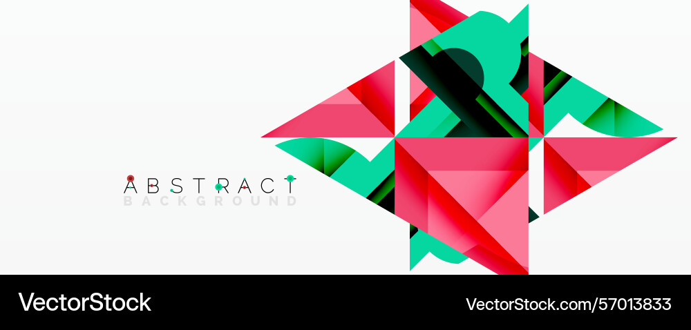 Geometric shapes overlap creating vibrant Geometric shapes overlap creating vibrant vector image