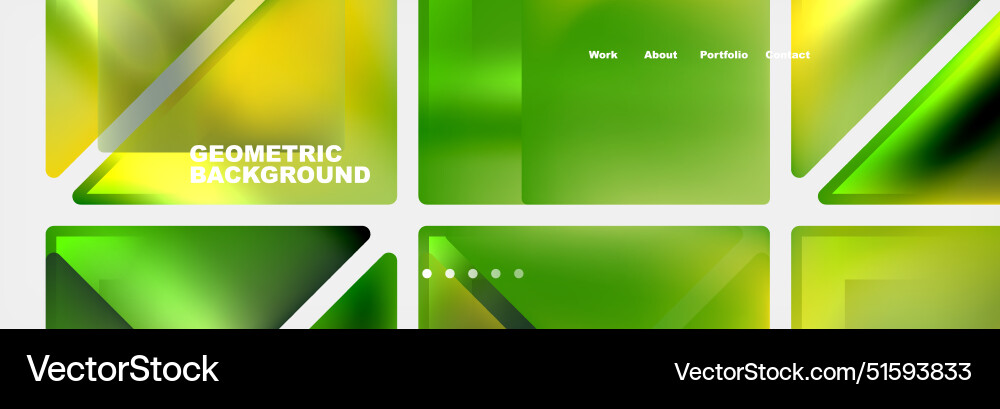 Gradient triangles composition with bright fluid Gradient triangles composition with bright fluid vector image