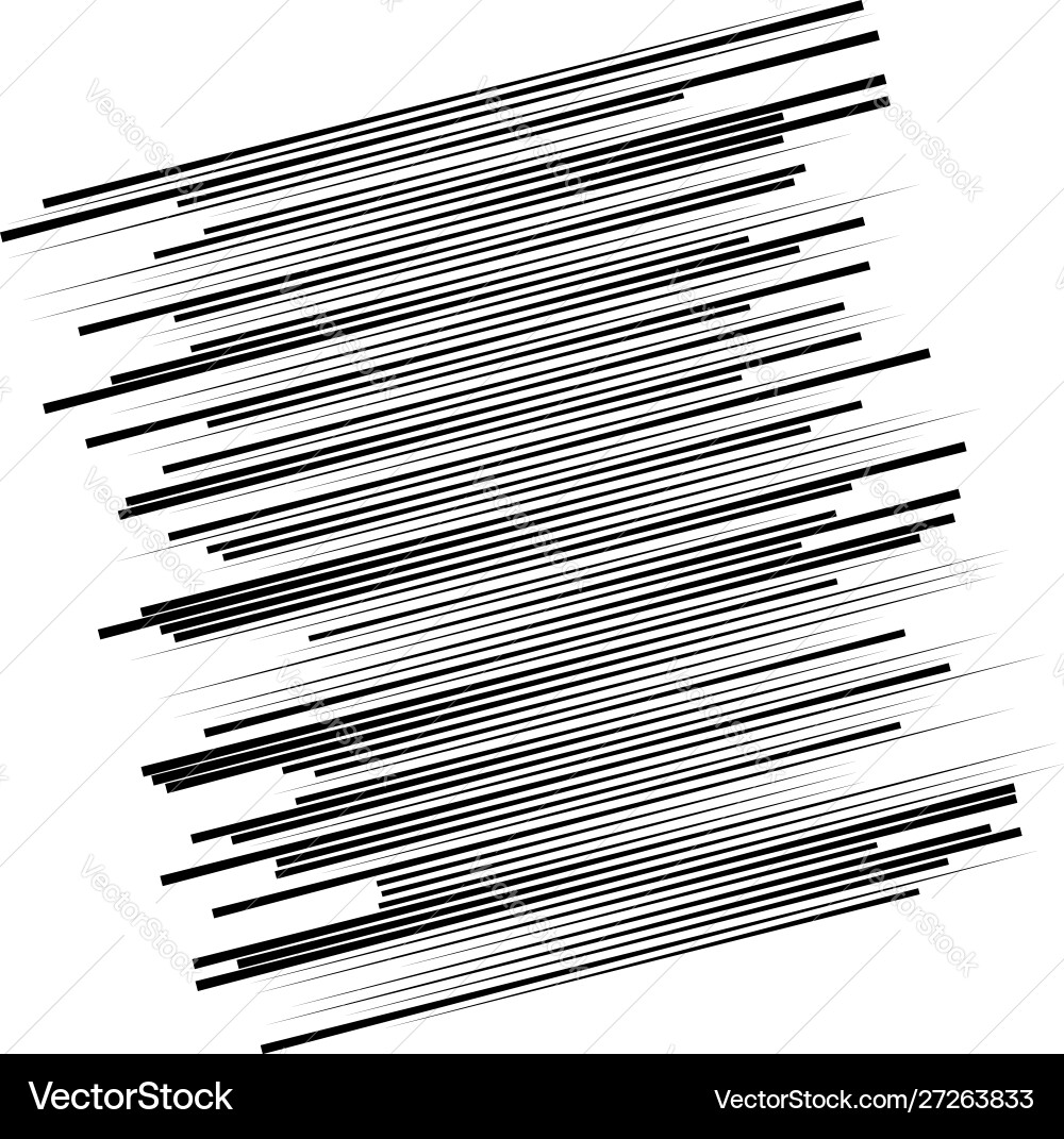Random lines element horizontal Vector Image