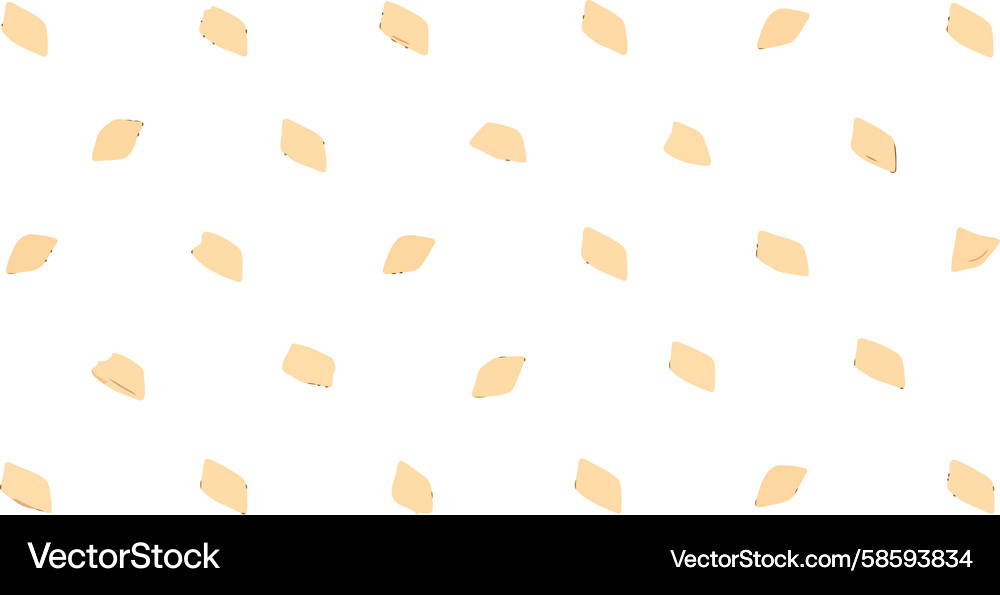 Diamond cracker pattern with a single bitten Vector Image