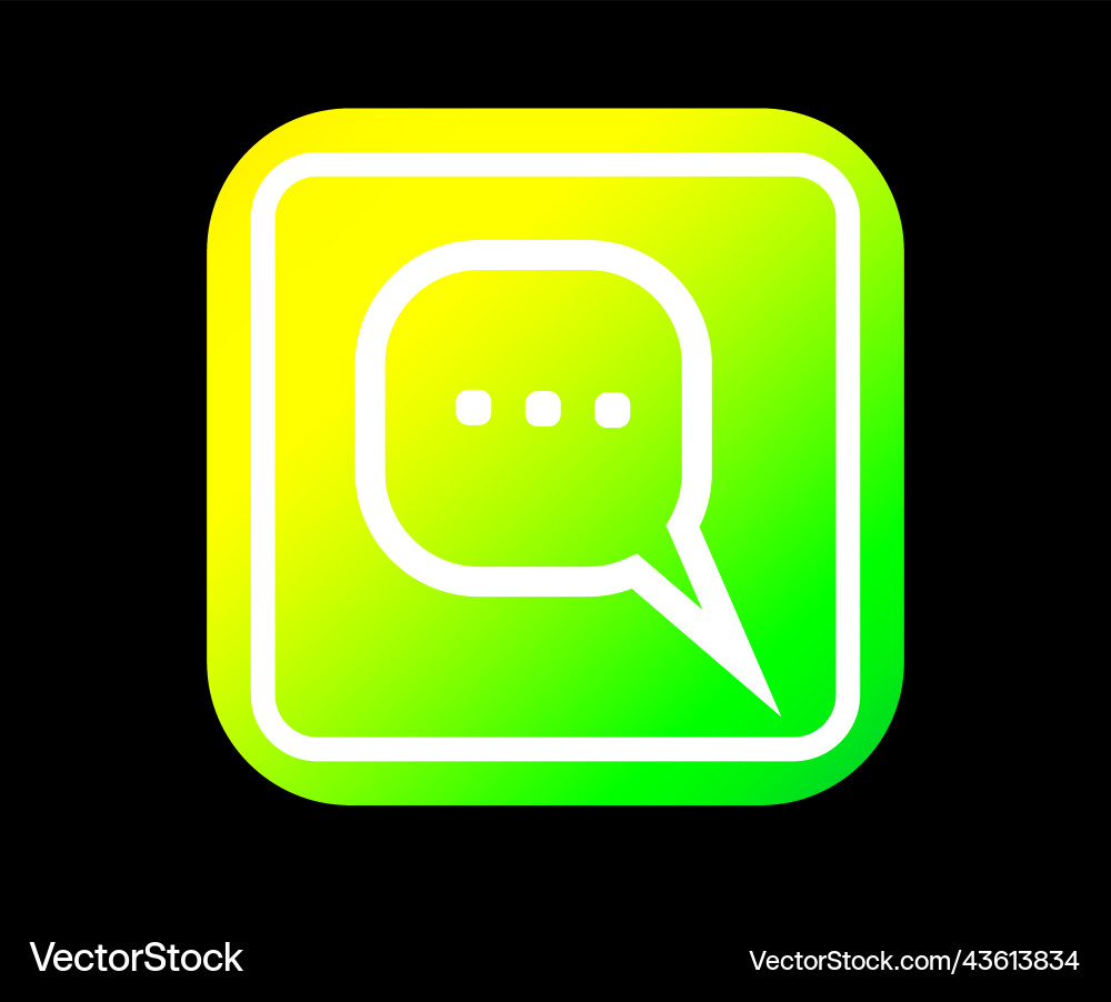 Web simple colorful background chat symbol Web simple colorful background chat symbol Vector Image