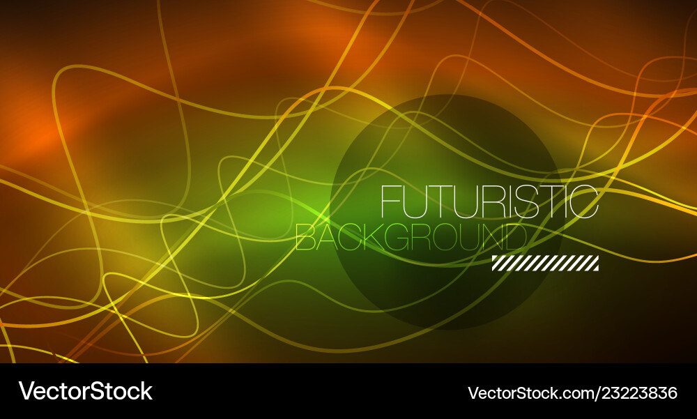Abstract shiny glowinng color wave design element Abstract shiny glowinng color wave design element Vector Image