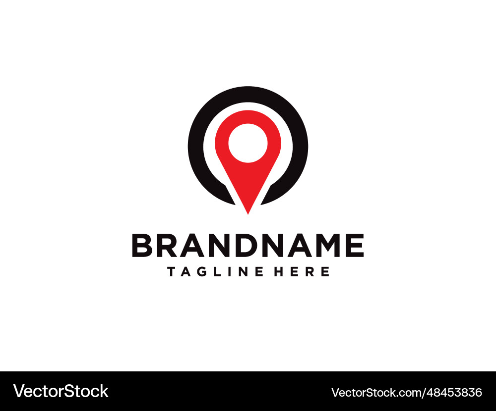 Mark logo location iconmap for maps google Mark logo location iconmap for maps google Vector Image