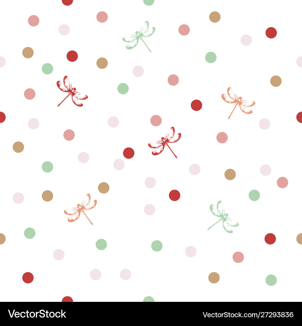 Seamless pattern with flying adder Seamless pattern with flying adder vector image