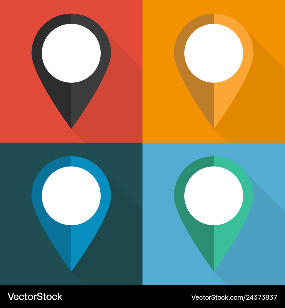 Set of pointers to the map on different Set of pointers to the map on different vector image