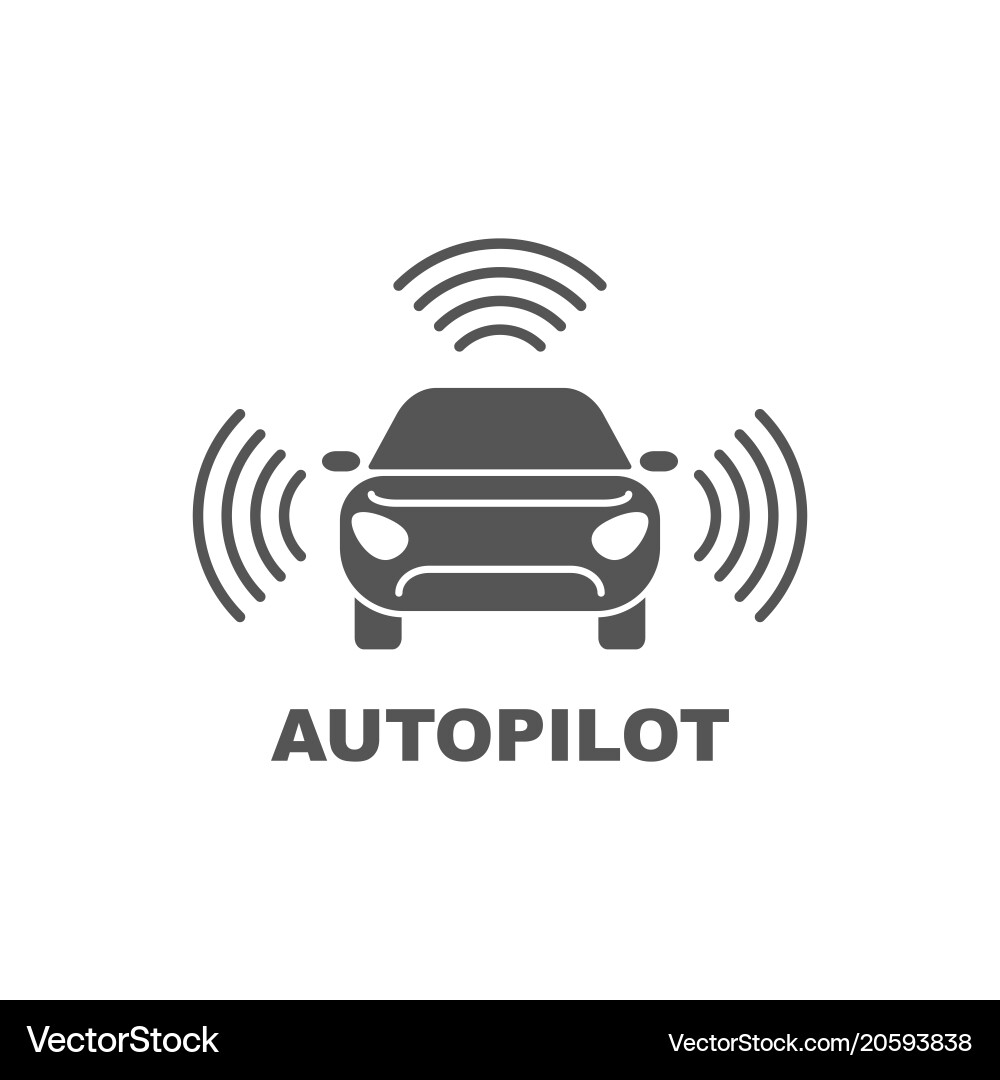 Autopilot icon simple element Vector Image