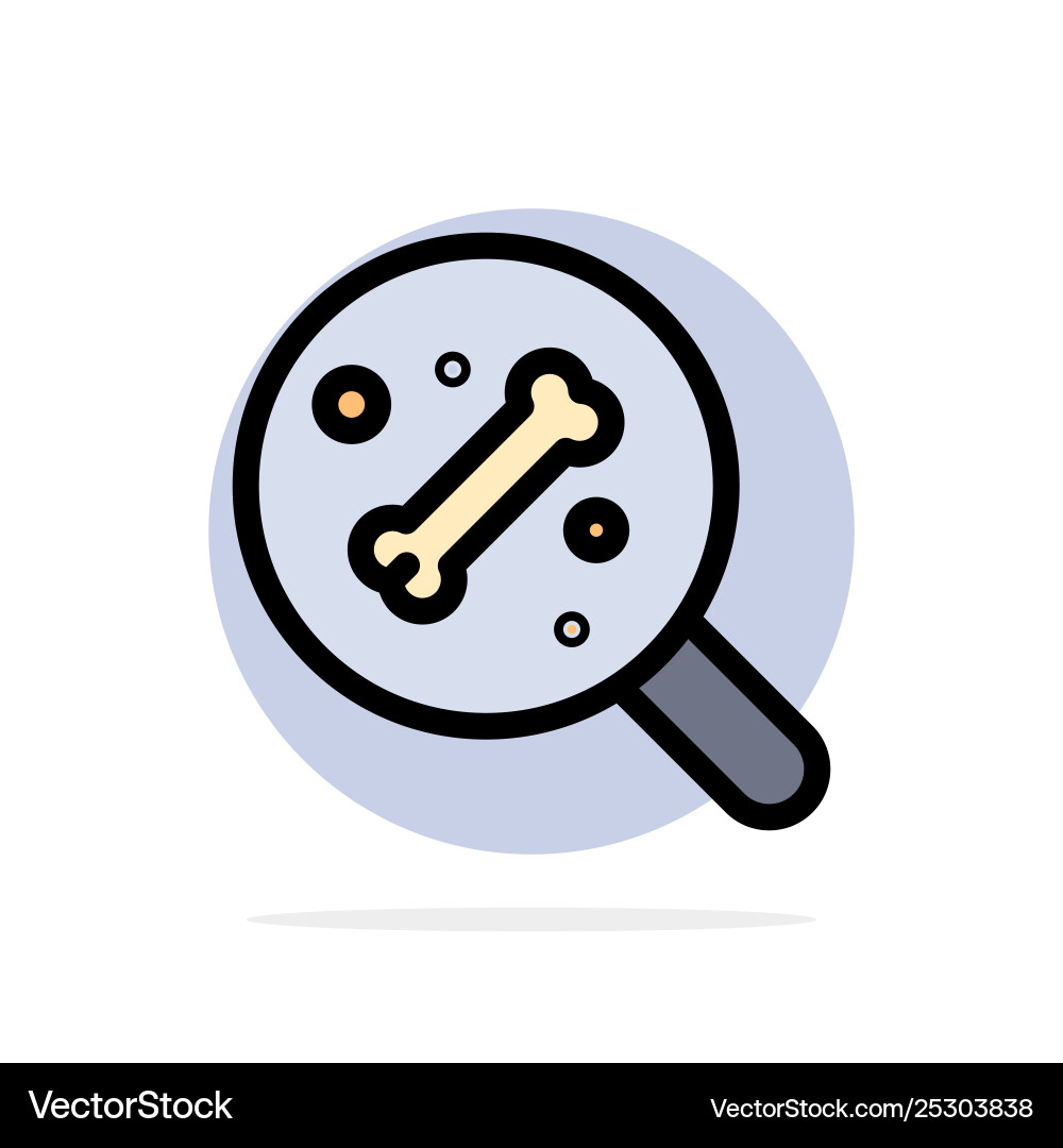 Search bone science abstract circle background Search bone science abstract circle background vector image