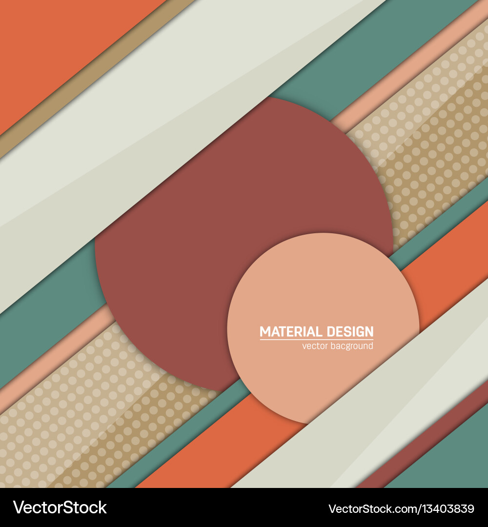 Material design background abstract Material design background abstract vector image