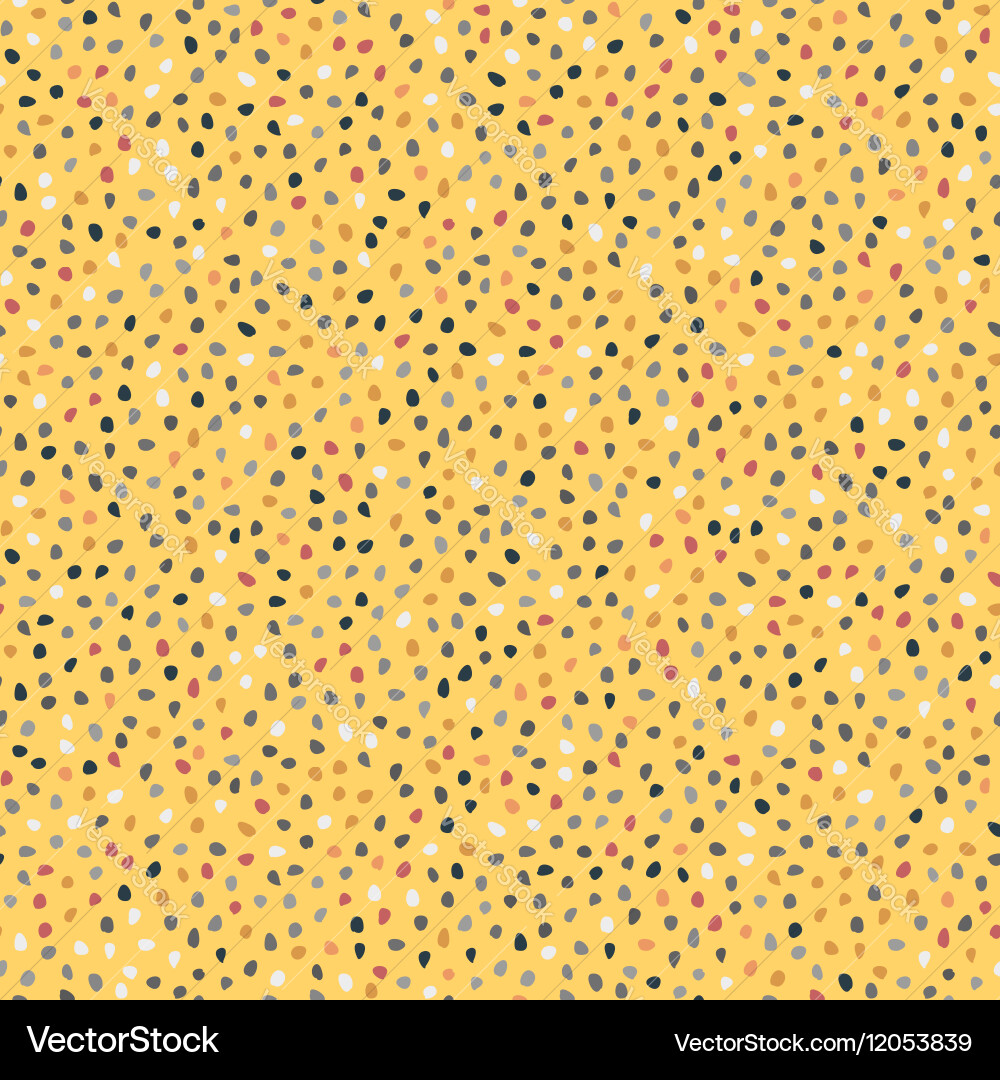 Seamless background with random shapes Vector Image