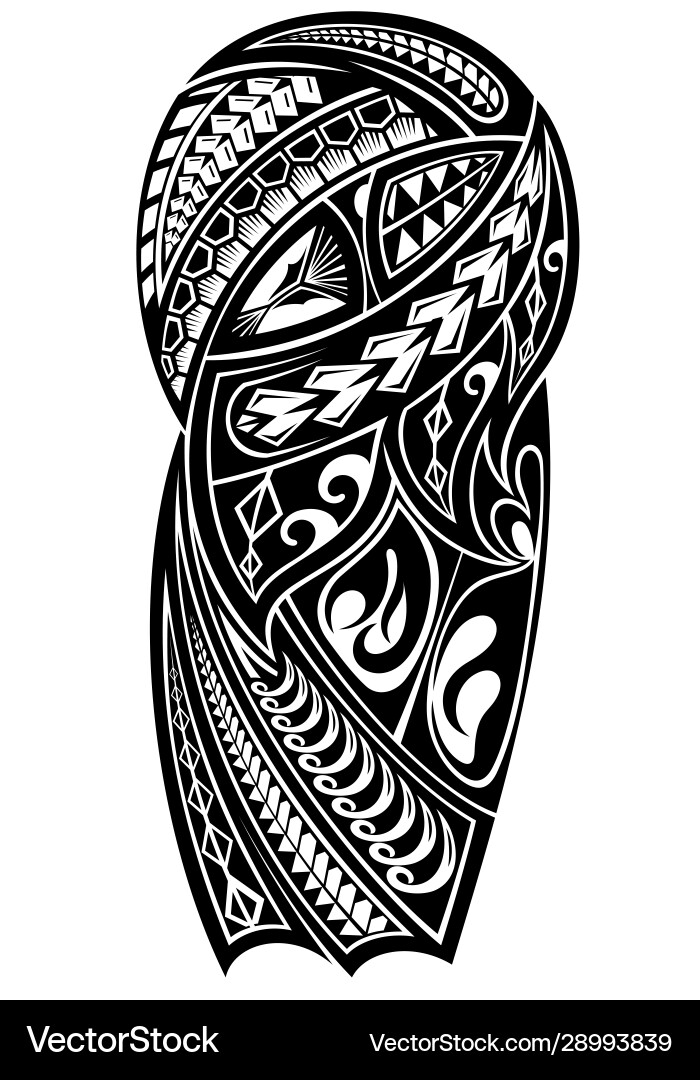 Tribal tattoo vector image