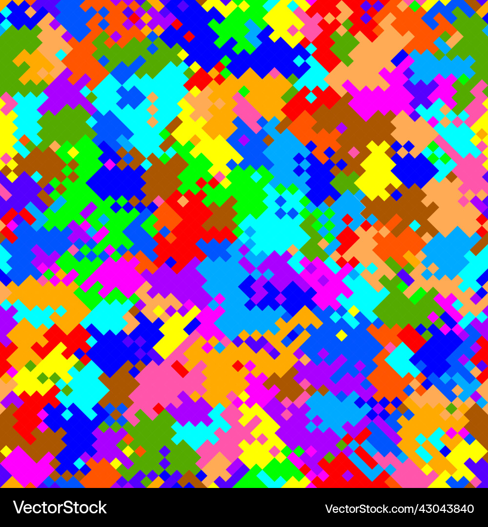 Abstract seamless colorful background with mixed Abstract seamless colorful background with mixed vector image